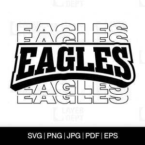 Eagle Svg Eagle Shirt Svg Eagle Football School Mascot Eagle Svg School Spirit Eagle Mascot Svg Eagle Shirt Png Eagle Spirit Svg Design File