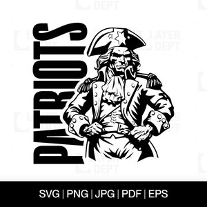 Patriot Svg Patriot Shirt Svg Patriot Football School Mascot Patriot Svg School Spirit Patriot Mascot Svg Patriot Shirt Png Patriot Spirit
