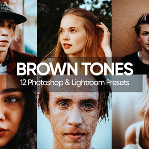 12 Brown Tones Lightroom Mobile & Desktop Presets, warm preset, lightroom mobile preset, Mobile Presets, Desktop Preset, Instagram Presets