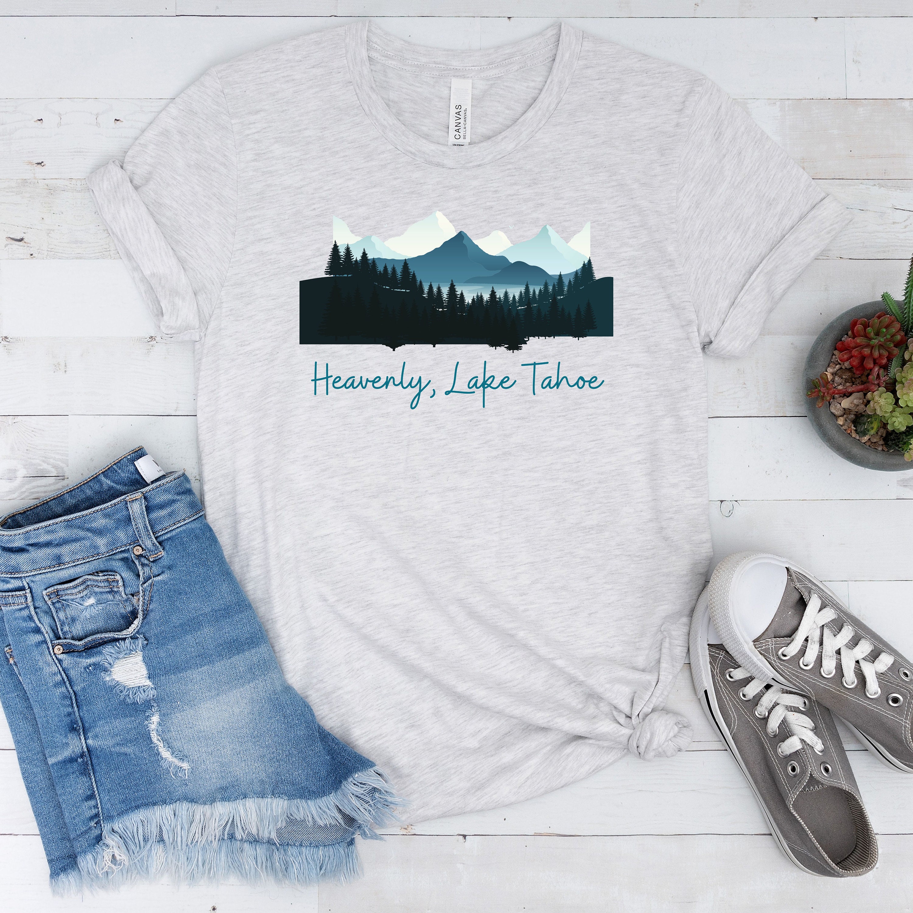 Heavenly Lake Tahoe Shirt Heavenly Ski Tshirt Heavenly Lake Tahoe Gift Shirt Heavenly Mountain