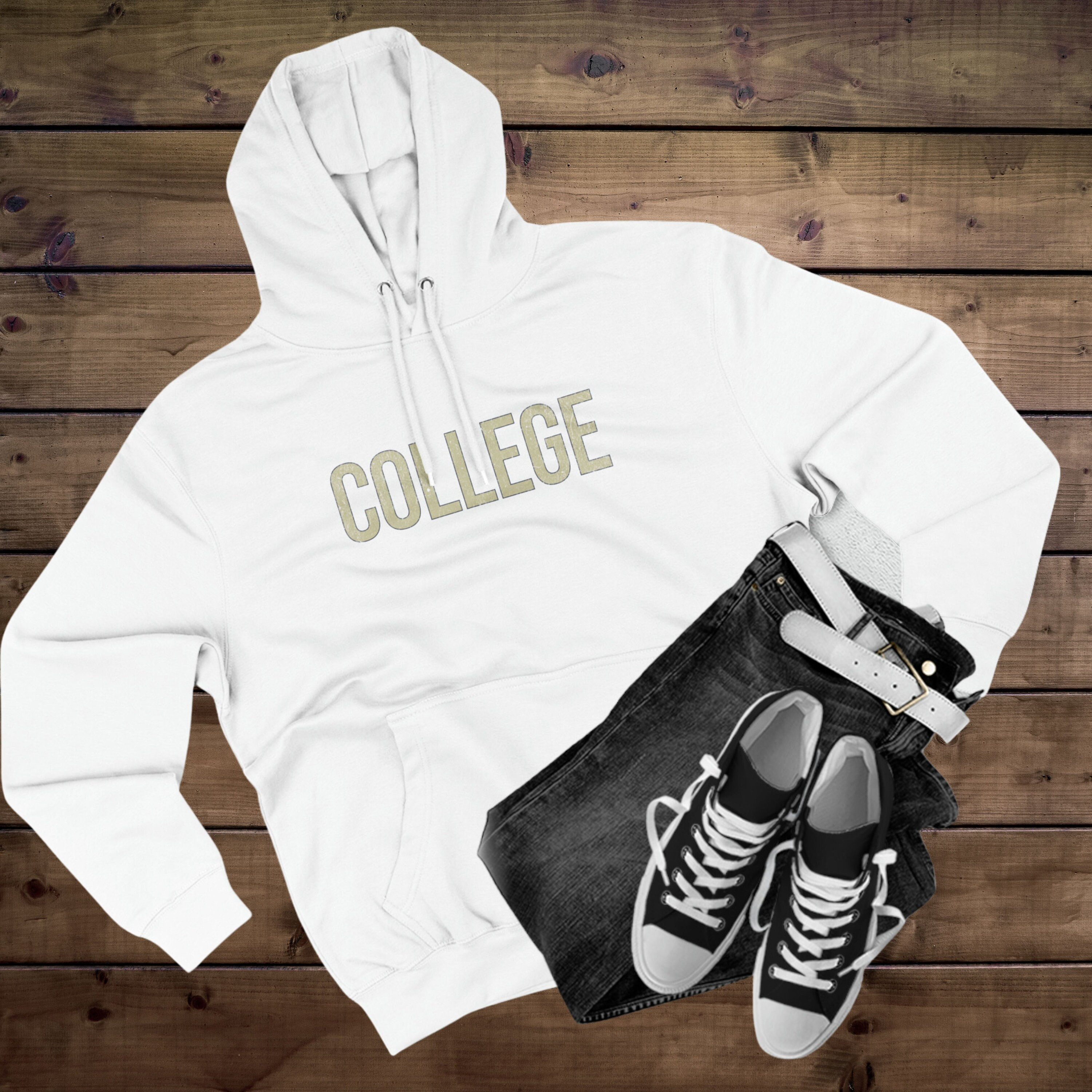 Distressed college sweatshirts deals
