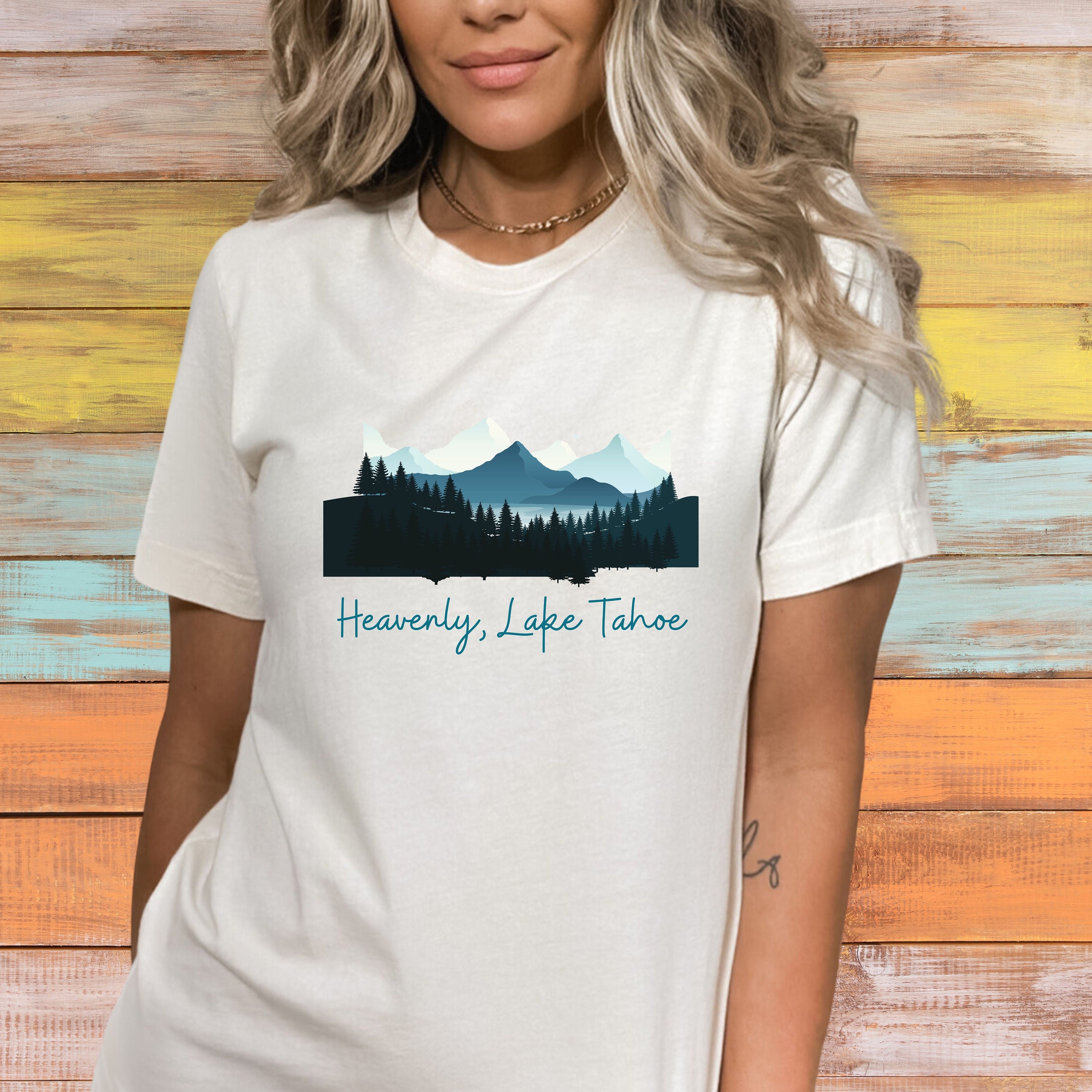 Heavenly Lake Tahoe Shirt Heavenly Ski Tshirt Heavenly Lake Tahoe Gift Shirt Heavenly Mountain