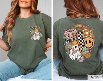 Comfort Colors® Boojee Ghost Shirt, Boojee Sweatshirt, Boo Jee Shirt , Spooky Season Ghost Sweater, Spooky Vibes Shirt, Halloween Gifts