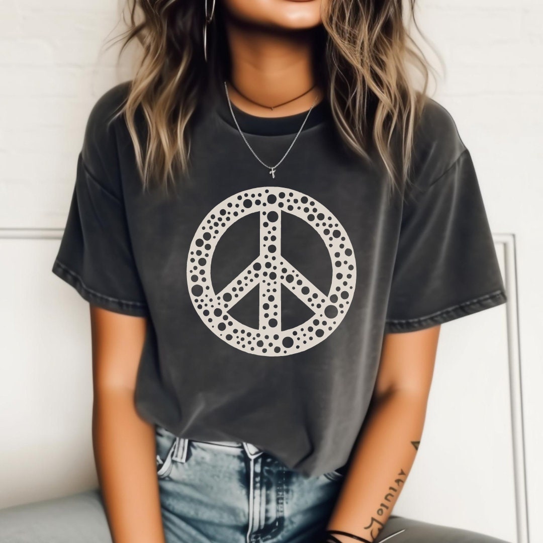 S/S T-SHIRT PEACE / WHT
