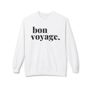 Bon Voyage Crewneck Sweatshirt, Travel Adventure Apparel image 5