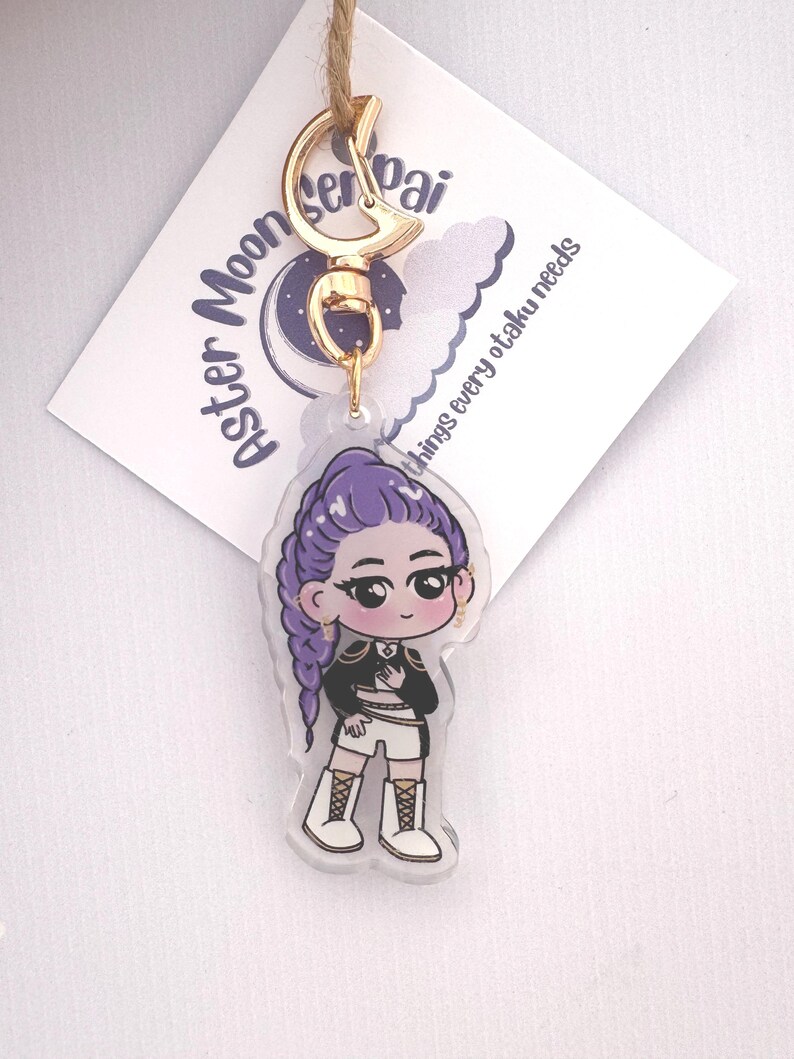 K-pop Demon Hunters Huntrix Keychains - Etsy Australia
