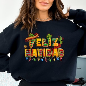 Feliz Navidad Shirt, Spanish Merry Christmas Shirt, Christmas lights Shirt, Christmas Family Matching, Cute family shirt, Christmas 2023