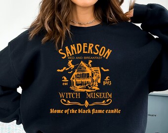 Sanderson Witch Museum Sweatshirt, Sanderson Sisters Hoodie, Sanderson Witch Museum, Halloween Witches, Halloween Sweatshirt