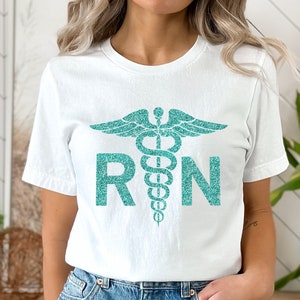 Registered Nurse Shirt for Women, RN TShirt for Registered Nurse, Nursing T-Shirt for Nurse, Gift for Registered Nurse, RN Graduation Gift