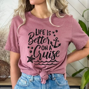 Life is Better on a Cruise Shirt,Cruise Life Shirt,Cruise Vacation Tee,Family Cruise Matching shirt,Summer Friend T-shirt,Cruise Squad Shirt