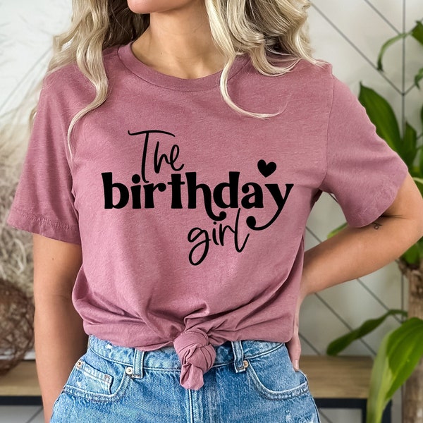 The Birthday Girl Shirt,Birthday Party Girl Shirt,Birthday Squad Shirt,Youth Birthday Girl Shirt,Birthday Shirt, Birthday Girl Shirts