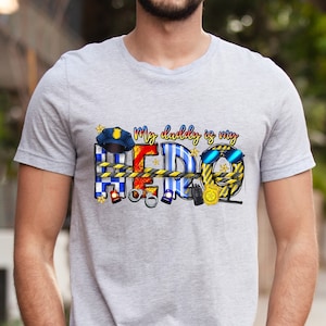 Police Dad Shirt - Officer Dad Shirt - Cop Dad Shirt - Proud Police Dad T Shirt - Cop Dad Tee - Police Dad Gift - Police Officer Dad Gift