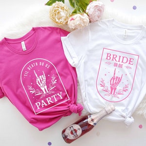 Bride Or Die Bachelorette Shirt, Bride Gift, Wedding Team Tshirt, Wedding Gift, Wedding Party Shirts, Bridesmaid Shirt, Honeymoon Gift