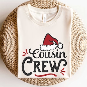 Weihnachten Cousin Crew Shirt, Cousin Weihnachten Shirt, Cousin Crew Tee, Cousin Weihnachten Shirts, Cousin Weihnachtsgeschenk, Cousin Crew Shirts