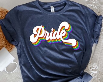 Retro Pride Shirt,Equal Rights,Pride Shirt,LGBT Shirt,Social Justice,Human Rights,Anti Racism,LGBTQ+ Shirt,Gay Festival Outfit
