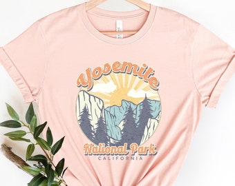 Yosemite National Park Shirt, Travel Shirt, Travel Lover Outfit, National Park T-Shirt, Mountain Shirt, Yosemite Shirt, National Park Gifts