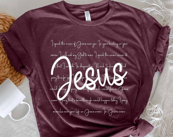Jesus Shirt, Jesus Gift, Religious Shirt, Religious Gift, Christian Gift, Jesus The Way The Truth The Life Shirt, Christian Shirt