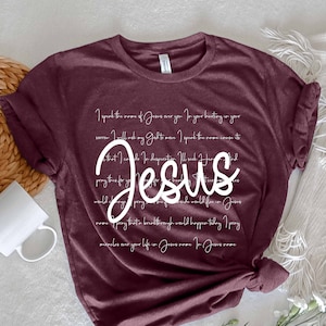 Jesus Shirt, Jesus Gift, Religious Shirt, Religious Gift, Christian Gift, Jesus The Way The Truth The Life Shirt, Christian Shirt