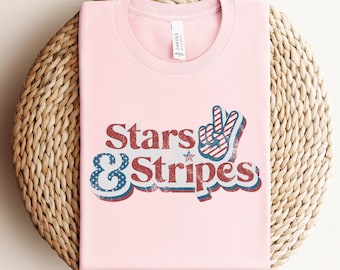 Stars And Stripes Shirt, Freedom Shirt, 4th of July Shirt, Independence Day Shirt, 4th of July Gift, Independence Day Gift