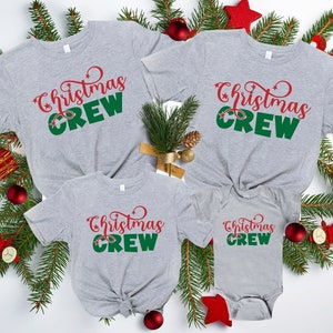 Christmas Crew Shirt,Family Matching Tee,Christmas Crew Shirt, Christmas Shirt, Family holiday shirt, Matching Christmas Tee,Christmas Gift