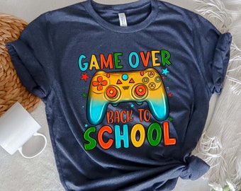 Game Over Back To School, Teacher, First Day of School Outfit