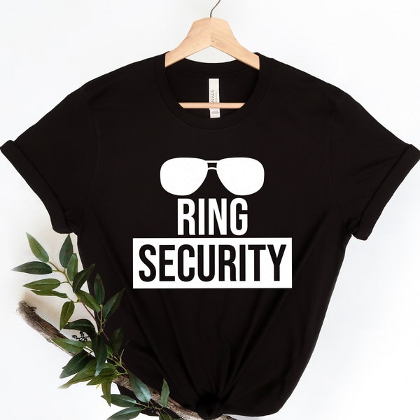 Ring Security, Ring Security Shirt, Ring Security Boys Shirt, Ring Security Gift, Bridal Party Shirts, Ring Bearer Shirt, Ring Bearer Gift