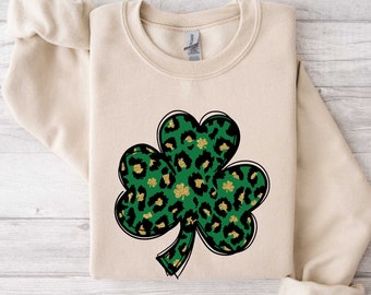 St. Patrick's Day Sweatshirt, Shamrock Sweatshirt, St. Patrick's Day Sweater, St. Patrick's Day Shirt, Shamrock Sweatshirt, Shamrock Sweater