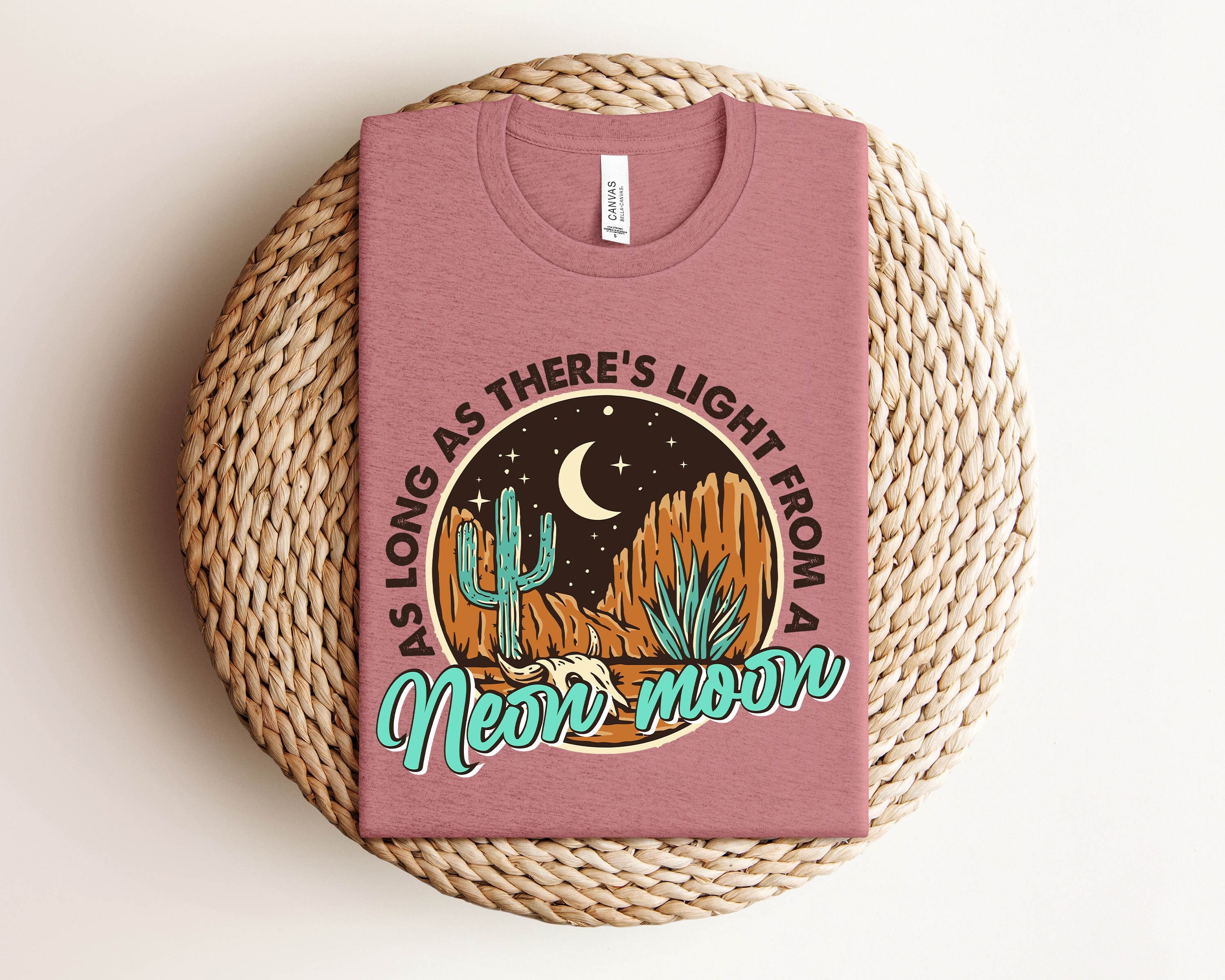 Neon Moon Shirt - Etsy