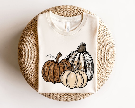 Leopard Pumpkin Sweatshirt Pumpkin Season Sweater Thanksgiving Tshirt Halloween Shirt Fall Apparel Autumn Hoodie Thanksgiving Gifts