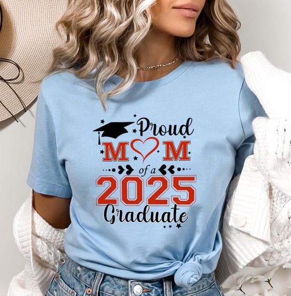Graduation T-Shirt Gift Proud Mom Of 2 2019 Senior Grad Graduation T-Shirt Gift Proud Mom Of 2 2019 Senior Grad