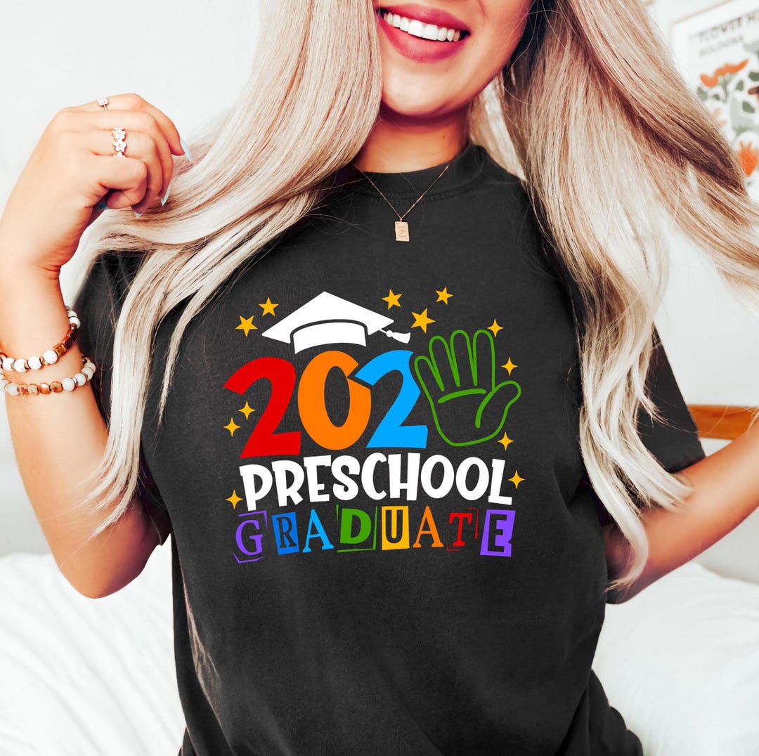 Preschool Graduation Shirt, Pre K Graduate Shirt, Last Day of Preschool ...