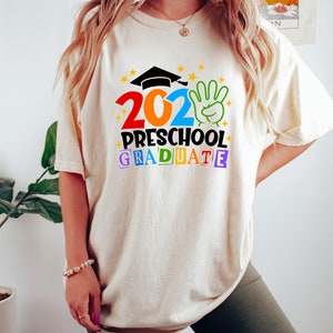 Preschool Graduation Shirt, Pre K Graduate Shirt, Last Day of Preschool ...