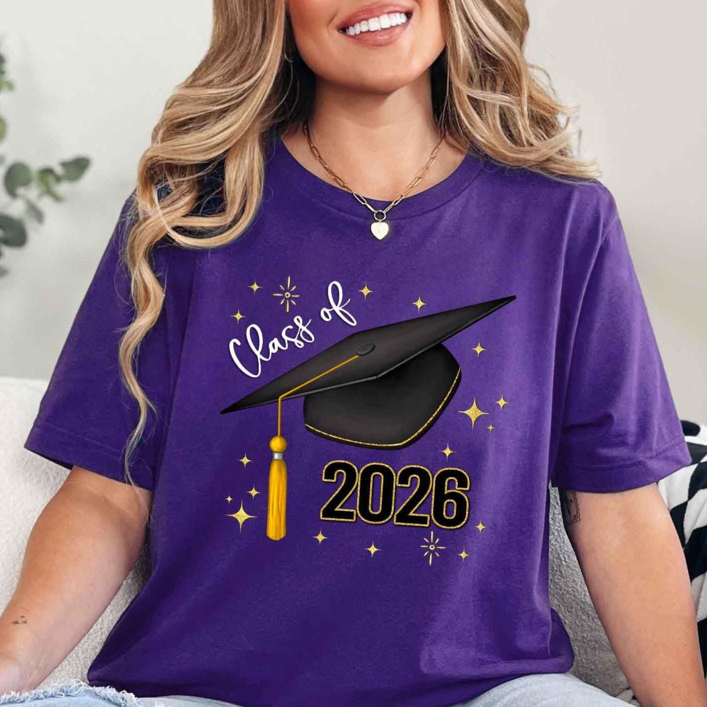 Graduate Merch Custom Class of 2026 T Shirt, Custom T Shirt, 2026, Graduate T Shirt ...