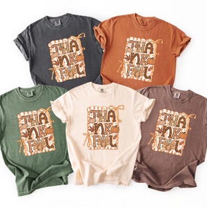 Comfort Colors® Pumpkin Season T-Shirt,Autumn Fall Shirt,Thanksgiving Shirt,Fall Pumpkin Shirt,Thanksgiving Family Shirt,Woman Thanksgiving