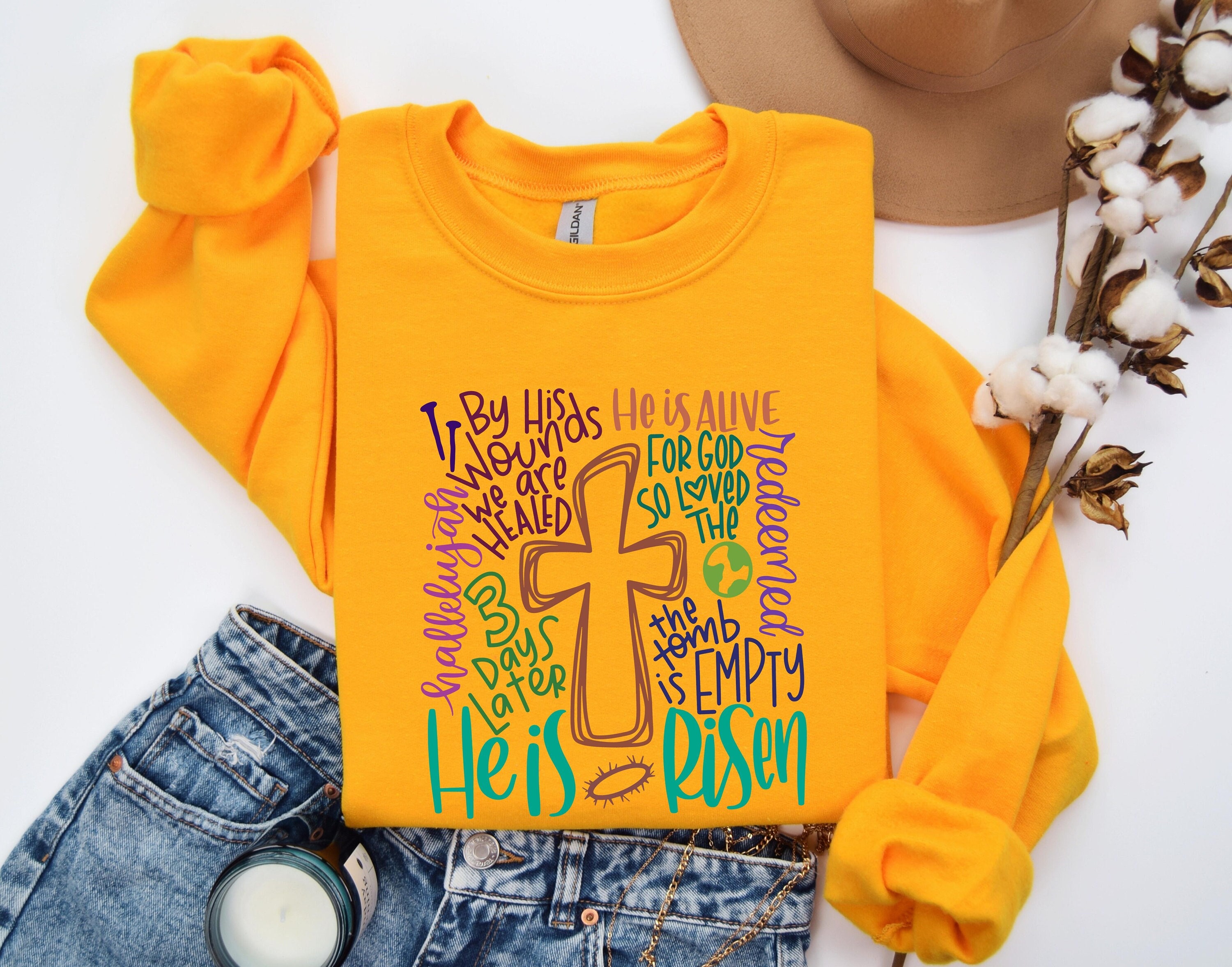 He's Alive Christian Kids T Shirt He's Alive Christian Kids T Shirt