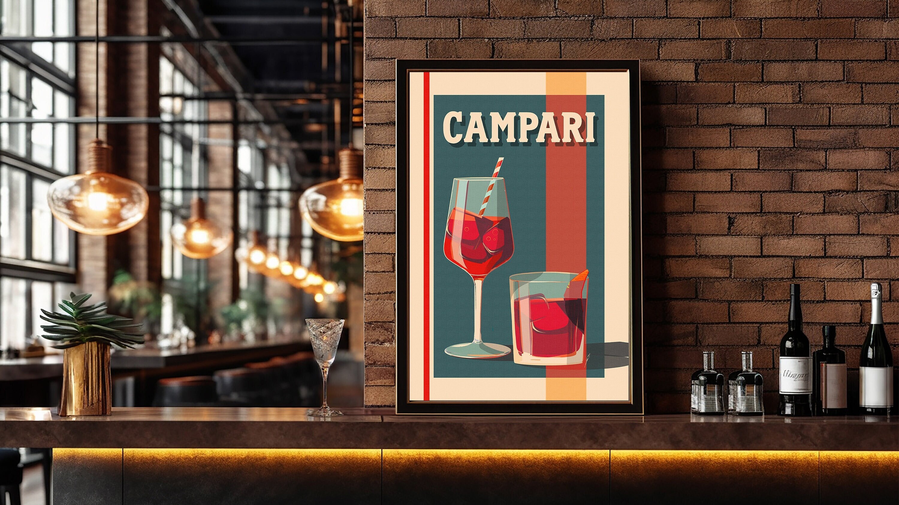 ヅカ様専用 CAMPARI レトロネオンライト