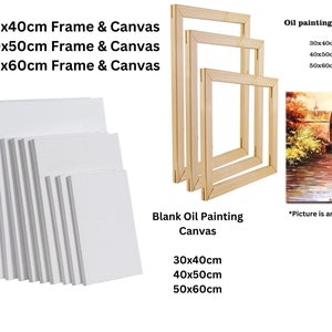 Framed Canvas Blank -  UK