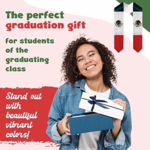 Philippines Graduation Stole Filipino Graduation Sash Class of 2026 Graduation Day Gift Adult Unisex