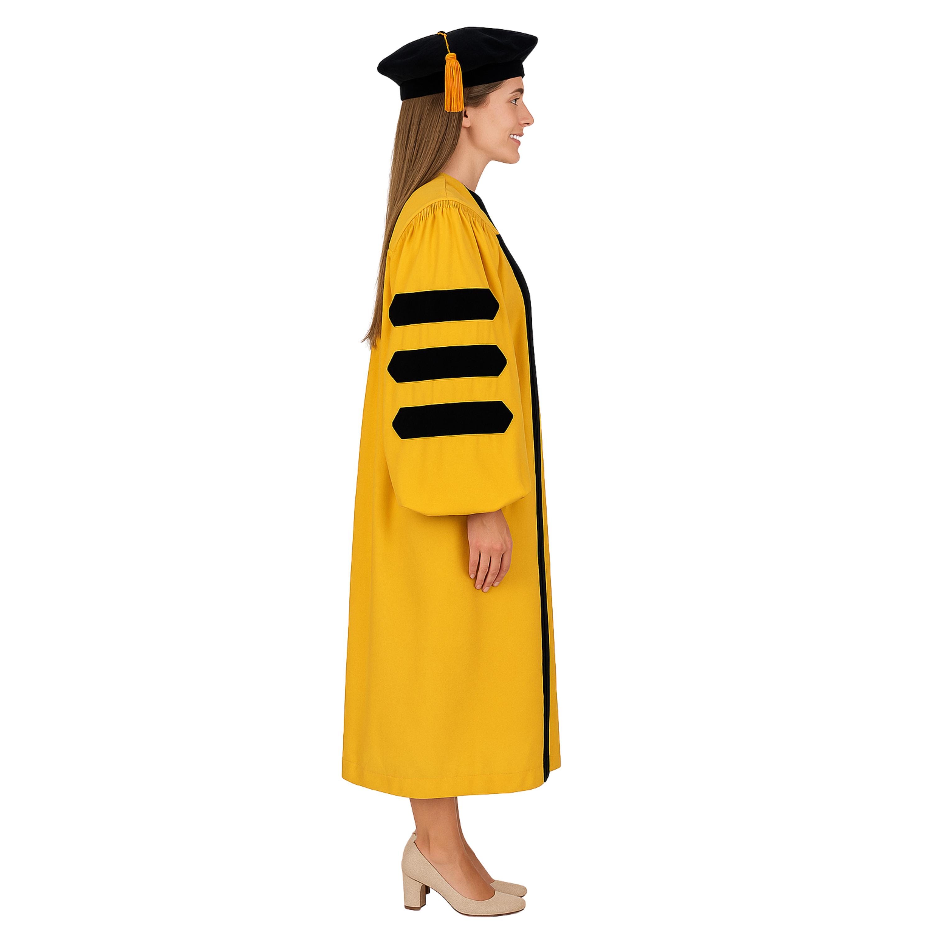 green emerald velvet dress Knee Length Yellow Graduation Dresses for Teens V Neck Hoco Dress SD12 –  Viniodress main image 1