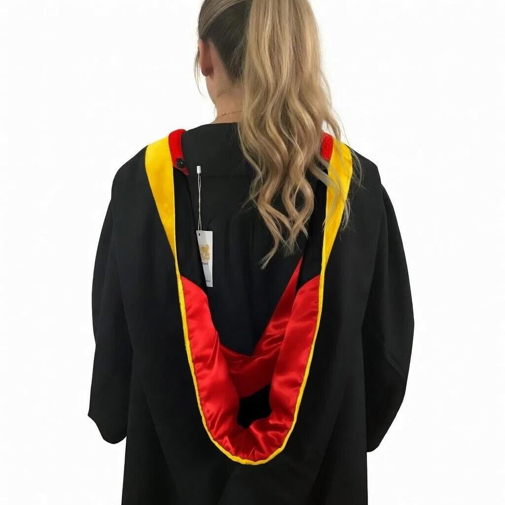 Masters Cap & Gown, Hood Graduation Complete Regalia Set | Cappe Diem  Deluxe Package for Students, Faculty, and Graduates - Etsy