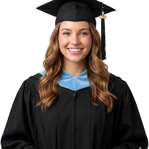 graduation dress accessories Lola + The Boys Princess Graduate Cap & Gown, 8Y main image 0