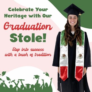Philippines Graduation Stole Filipino Graduation Sash Class of 2026 Graduation Day Gift Adult Unisex