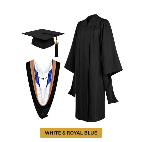 graduation dress mba Set: Cap, Gown, Hood, Tassel 2026 material:Flannel