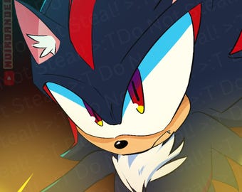 Shadow The Hedgehog: Die ultimative Lebensform PNG Bundle (Digitaler Download)