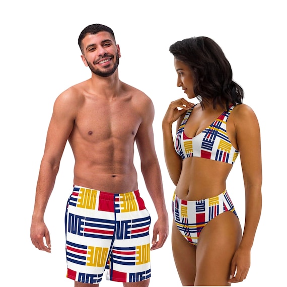Trajes de baño de rayas new arrivals