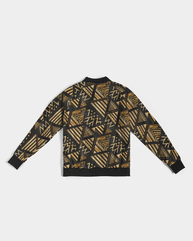 BOMBER JACKET WOMEN - Tribal Womens Light Bomber Jacket - Fall Jacket For Women - African Jacket - Africa Jacket - Bomberjacke Afrikanisch image 7
