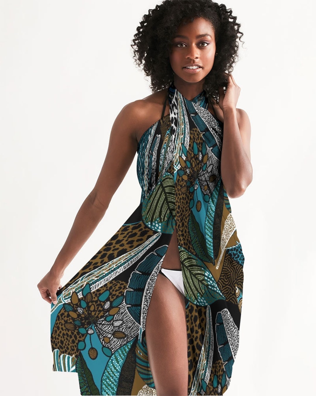 Green Shades Swimwear + Cover up main image 0