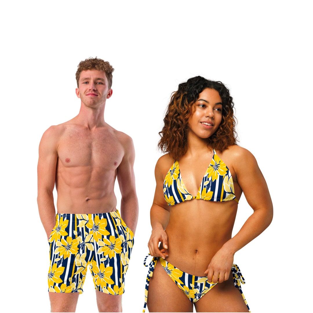 Matching Swimsuits for Couples Couples Gifts His and Hers Matching