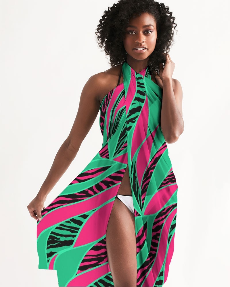 green emerald velvet dress Club Beach| Cover up dress – Dolly's Boutique II main image 1