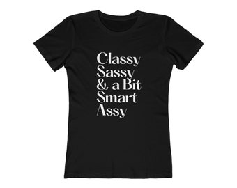 Con clase, descarado y un poco inteligente Assy